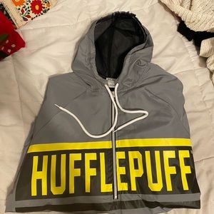 box lunch hufflepuff windbreaker